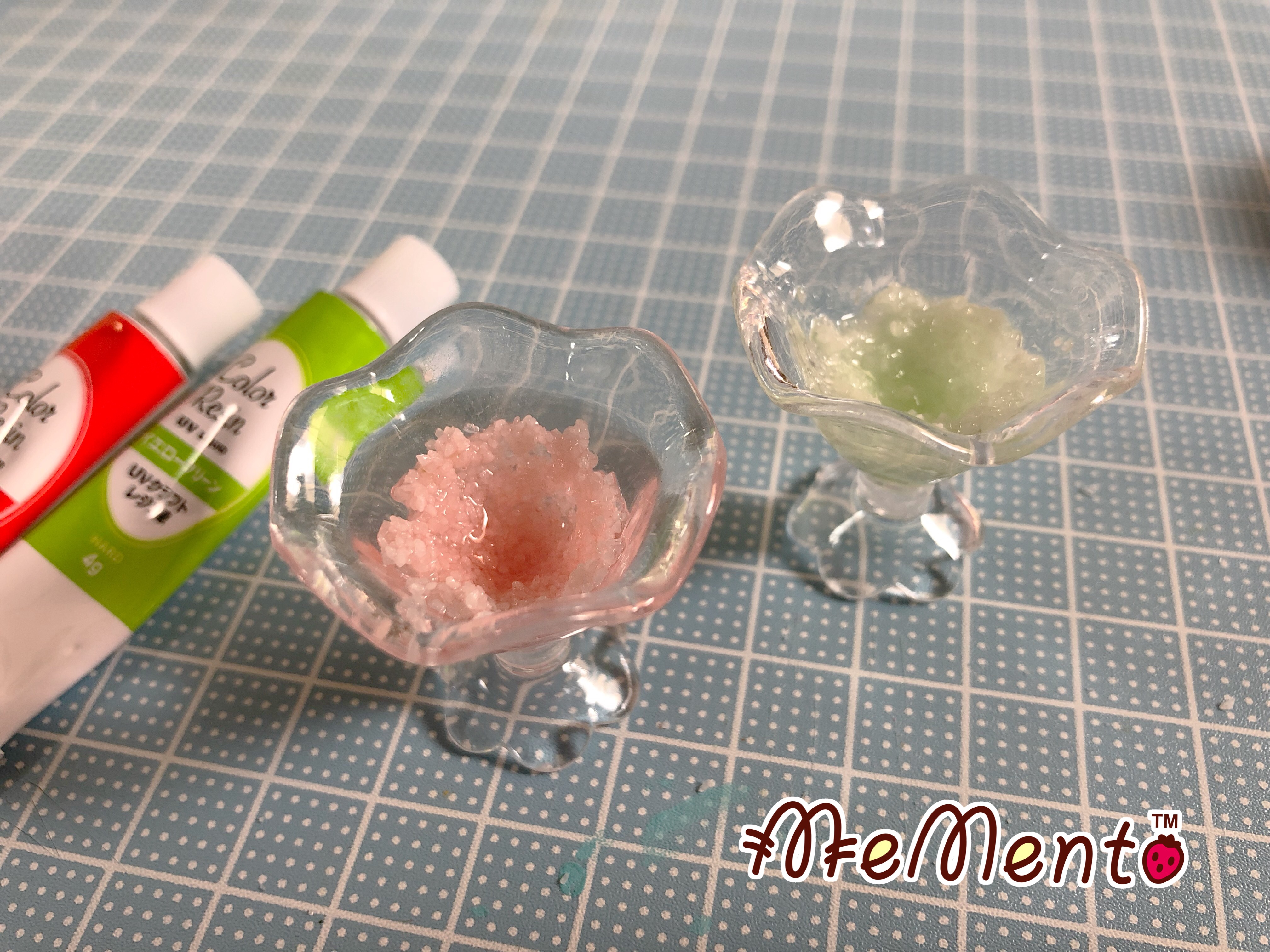 レジンでかき氷の作り方 100均材料 フェイクスイーツ レジンでかき氷の作り方 100均材料 フェイクスイーツ